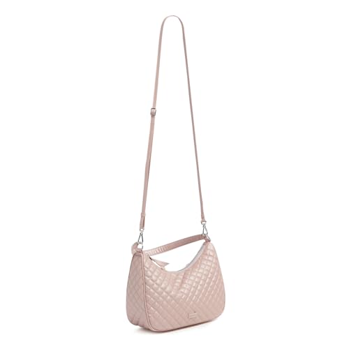 Image of Vera Bradley Women's Cotton Frannie Crescent Crossbody Purse