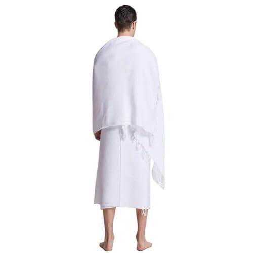 Ropa de peregrinación Hajj de 2 piezas para oración y Ramadán 5