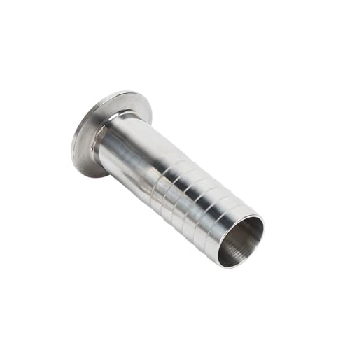 Conector de manguera SS304 con adaptador de abrazadera triple larga K50.5 para fluidos 7
