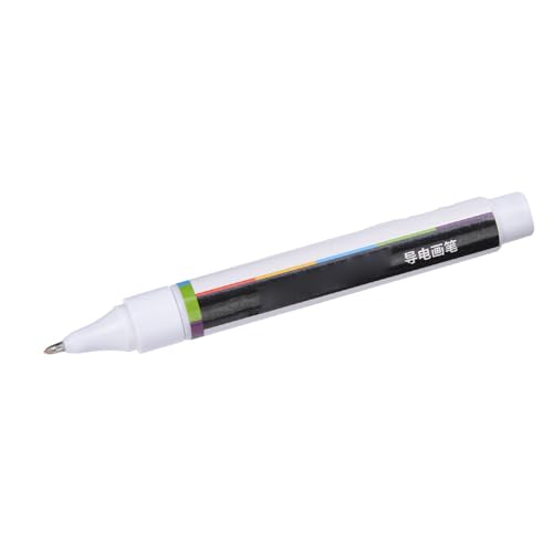 Image of Hilitand Conductive Ink Pen, High Conductivity Circuit Repair Drawing Tool for PCB Boards Electronics Gold Metallic Powder 1 Piece