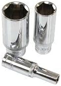 US PRO Tools 15pc 3/8" 6pt Deep Sockets Set On Rail 8 to 22mm 3648