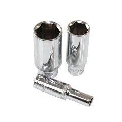 US PRO Tools Steckschlüssel-Set 15-teilig – 8–22 Mm, 3/8 Zoll Antrieb, Auf Metallschiene
