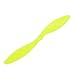 New Lon0167 2-vane Yellow Featured Plastic RC Airplane reliable efficacy Prop Propeller Paddle 9048 Shaft Adapter Ring(id:618 f1 db 0a9)