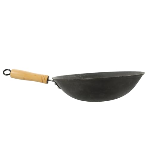 Wok para cocina HEALLILY con mango ergonómico miniatura 1