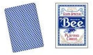 Bee Cards - Poker Size (Blue) by Wizard Headquarters