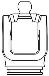 Replacement Inboard Yoke 2480 Series fits Holland 411 415 9805825 fits Idea 6582340 New