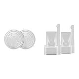 Dr. Brown's Replacement Breast Pump Membranes & Duckbill Valves for Electric Breast Pumps - 2-Pack Each