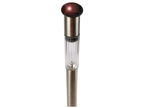 PEREL - CSOL09D Solar Außenleuchte mit Edelstahl Sockel, Weiß (20-er Pack) 166051