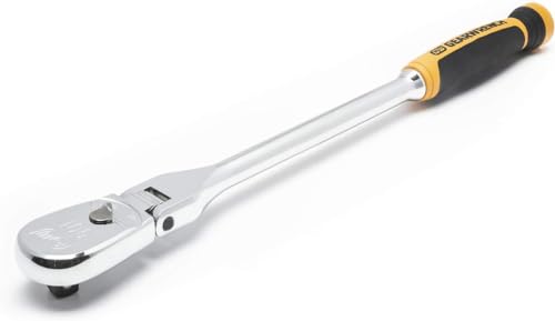 GearWrench 81370T 1/2" Drive 90 Tooth Cushion Grip Flex Teardrop Ratchet - Image 3