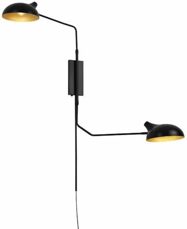Z-Lite 1942-2S-MB Bellamy Wall Sconce, 2-Light 200 Total Watts, Matte Black