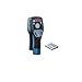 Price comparison product image Bosch Professional Wall Scanner D-tect 120 (4 x AA batteries, max. detection depth plastic pipes/wooden studs/live cable/magnetic metal/non-magnetic metal: 60/38/60/120/120 mm, in cardboard)