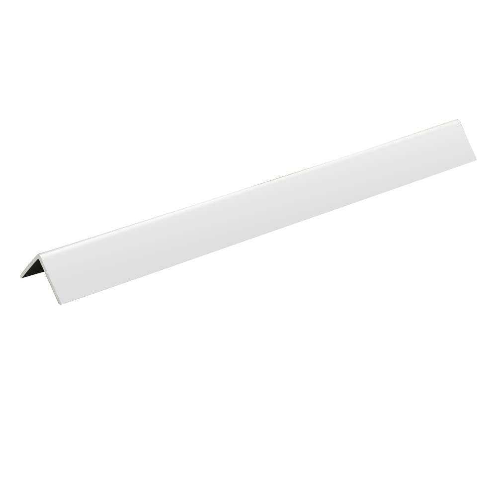 NRG 25x25mm Rigid Angle Trim 2.6m Length for 10mm Thick PVC Panel, White 1 PC โ image 1