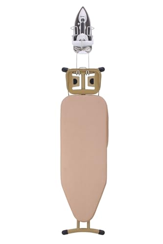 Juwacoo Bügelbrettaufhänger Wandhalterung, Bügelbretthalter Wandmontage Bügelbrett Halter mit Hook Board, Abnehmbaren Bügelbrett Aufhänger Bügelbretthalterung Wand, Halter für Bügelbrett,