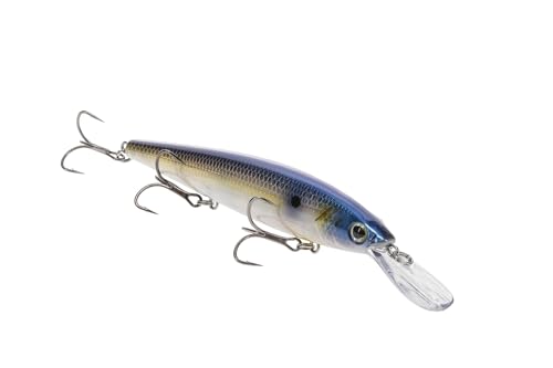 Strike King KVD Elite 300 Deep Jerkbait Fishing Lure, Weight Transfer System, 4 3/4-Inches, 1/2-Ounce, Dives to 11-Feet, Size 4 Mustad Triple Grip Treble Hooks