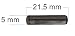 perfektGarten 2 X lawnmower drive sprocket 15 teeth R+L +2 X driver pin 70300200 + 70300190