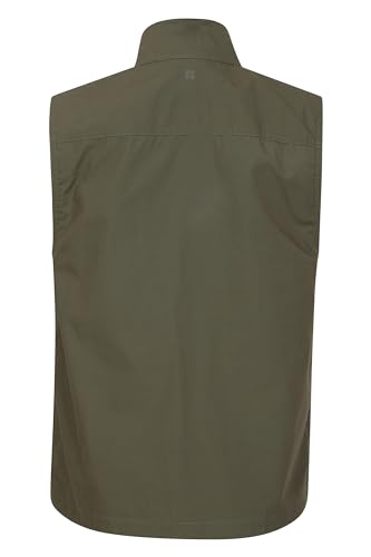Mountain Warehouse Trek II Mens Gilet - Lightweight Body Warmer, Fast Drying Vest, Shrink & Fade Resistant, Many Pockets Gilet Jacket - Spring, Summer, Travelling Khaki XL - Image 4