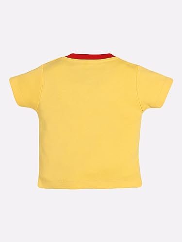 Image of BABY GO Cotton Printed Baby T-Shirt and Shorts Set | Short Sleeve Casual Top and Bottom Clothing Set | Summer Wear Nightwear Outfits for Infants, New Born Baby Boys and Baby Girls