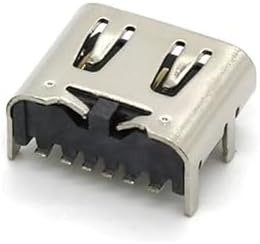 Alkatronik Type-C Usb Soket 6 Pin Smd USB 3.1 Cep Telefonu Elektronik Cihaz Usb Port Konnektör Şarj Soketi Dişi - Görsel 5
