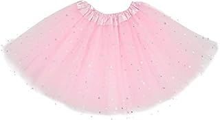 Ruiuzioong Tutu Skirt Children Skirt Classic 3-4 Layers Tulle Tutu Skirt for Birthday Party Holiday Party