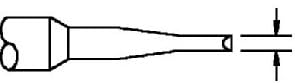 PACE Tip, For TD-100, 60 Deg. Chisel, 1/16"