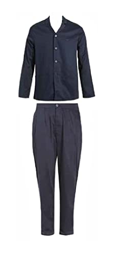 Armani Pyjama en Coton pour Homme Boutons 111737 - Ensemble nuit élégant