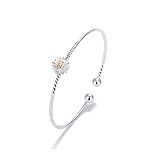 Bracelet argent pur pour femmes qui ne noircit pas sur la peau