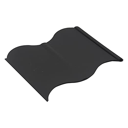 Orgrimmar 40Pcs Interlocking Landscaping Edging Kit, Plastic No-Dig Pound-In Garden Edge(6.1” X 5.3”) - Black #TOP6