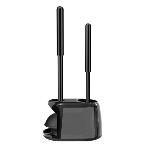 SetSail Toilet Brush and Plunger Set, Semi-Hidden Toilet Plungers Heavy Duty Toilet Bowl Brush and...