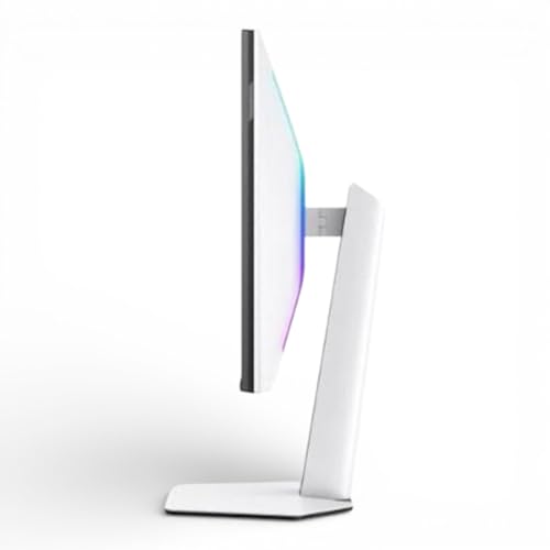 Image of TCL 32 inch R84 Series 4K UHD HDR QD-Mini LED, 1ms, 165Hz, AMD FreeSync Premium, Built-in Speakers, Adjustable, Gaming Monitor Black & White 32R84 (Renewed)