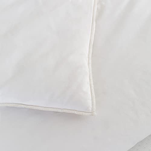 Slumberdown Wonderful Wool Super King Duvet - Temperature Regulating 3-5 Tog Lightweight Cool Quilt for Night Sweats, 2 Wool Pillows - 100% British Wool, Cotton Cover, Easy Care, Size (260cm x 220cm)