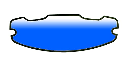 Progrip Light-Sensitive No-Fog Helmet Shield Insert (Blue)