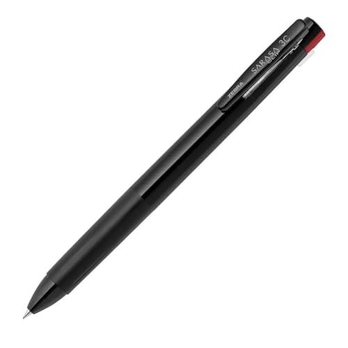 Bolígrafo multifunción Sarasa Clip 3 colores negro 0.5 mm miniatura 1