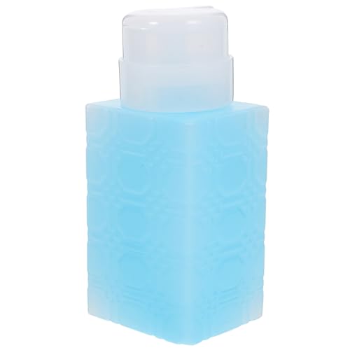 KAILIKETIY マニキュアリムーバー nail gel nail polish remover ポリッシュリムーバー ジェルネイルリムーバー メイク落としディスペンサートラベル ポンプ Blue