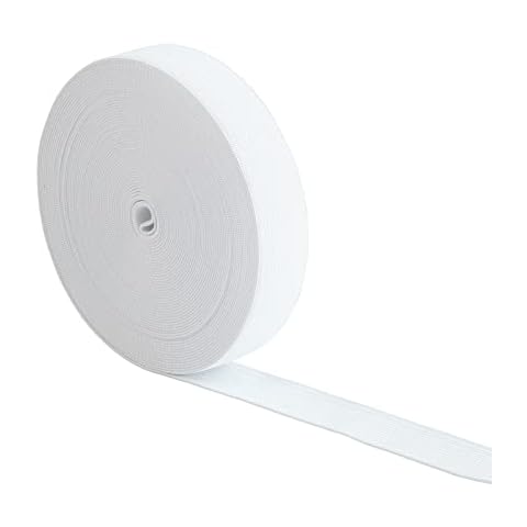 1 Inch White Elastic Band by DHAIQC Cover