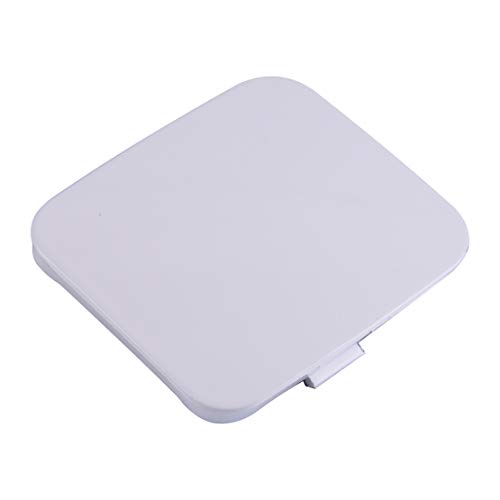 beler White Front Bumper Left Tow Hook Eye Cover Cap Fit for Toyota RAV4 2009-2012