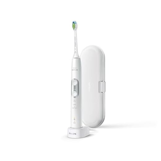 PHILIPS Sonicare ProtectiveClean 6100 Elektrische Schallzahnbürste, Weiß (Modell HX6877/28)