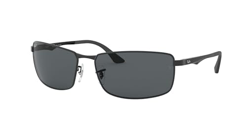 Ray-Ban Men's RB3498 Rectangular Sunglasses
