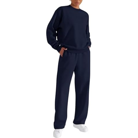 REORIA Women's Warm Cotton Lounge Wear Set Cover