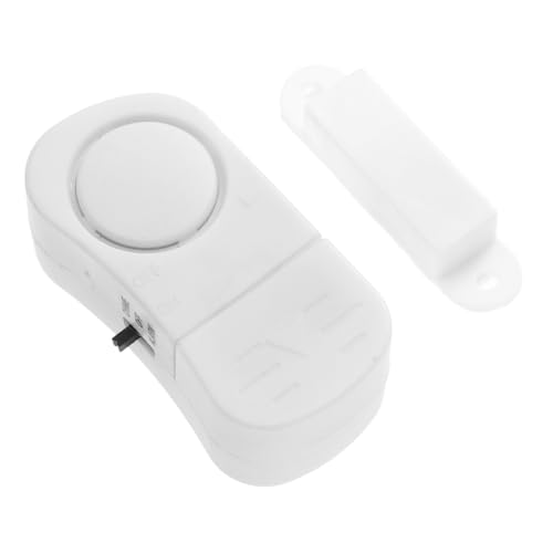 Angoily Alarma Inalámbrica Magnética Para Puertas y Ventanas 5 Unidades, Sistema Antirrobo Para Hogar, Apartamento y Oficina, Sensor Compacto Sonido De Alarma, Fácil Instalación, Seguridad Doméstica