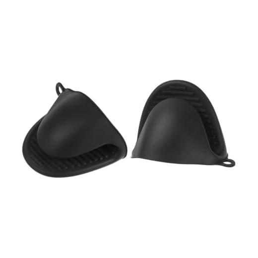 Kit 2 Luvas Térmicas de Silicone Bico de Pato Antiderrapante Proteção Térmica Forno e Fogão - Cores variadas