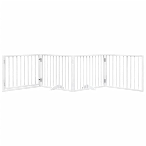 Clôture de sécurité en bois de peuplier blanc pour chien exigeant et design