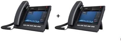 Fanvil IP Phone C600 Android Video 6 SIP Lines with Touchscreen, Dual Gigabit Ports, and PoE (2-Pack)