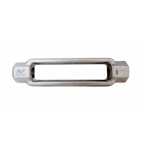 1/4" x 4" Cuerpo de Tensor 500 Lbs WLL Acero Inoxidable T316, Forjado en Frío miniatura 6
