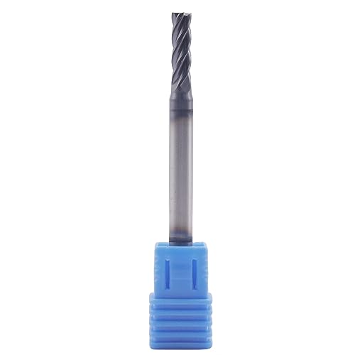 Image of 5Pcs 5 /32 inch 4 Flute Solid Carbide Square End Mill, Double End, AlTiN Coated | 35 Degree Helix, 5 /32 inch Cutting Diameter, 3 /16 inch Shank Diameter, 9 /16 inch Length of Cut, 2-1 /2 inch Overall Length