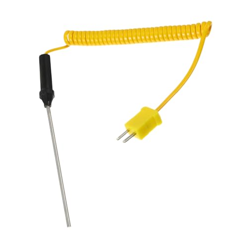 NAMOARLY K-Type Temperature Sensor Probe High Precision Metal Thermocouple Sensor for Kilns Gas Turbines Engines