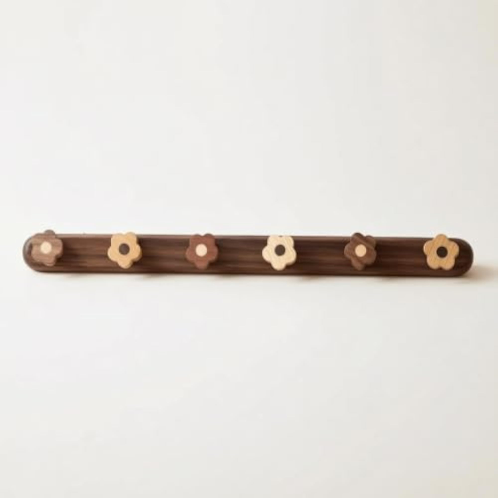 Decorative Flower Coat Rack with Hooks