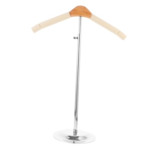 Présentoir à vêtements réglable en acier pour vitrine et maison