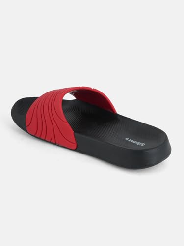 Image of Men & Boys Embossed Sliders | Soft EVA Flip Flops & Slippers