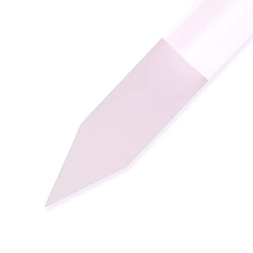 Glas-Nagelhautschieber für Maniküre und Pediküre - Original tschechisches Produkt (Rosa) – Bild 3