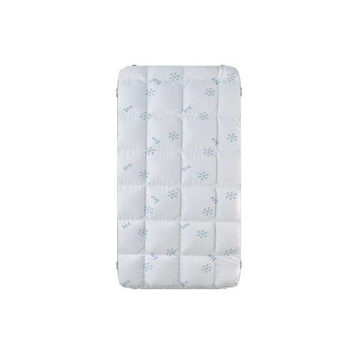 Topper Ice Matratzentopper, kühlend mit Gummibändern, 80 x 195 cm